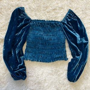 Anthropologie crop top. Worn once